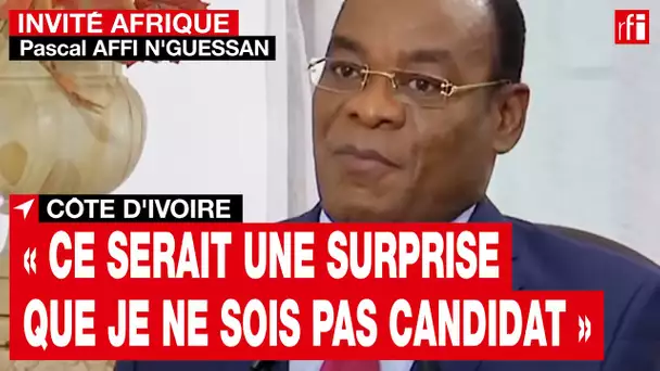 Côte d'Ivoire - Pascal Affi N'Guessan : nouveau départ pour le FPI • RFI
