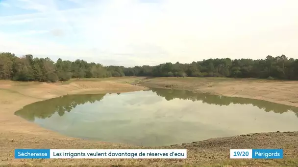 Les irrigants de Dordogne demandent de nouveaux lacs-réservoirs