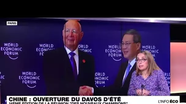Ouverture du "Davos d'été" : Pékin déplore les appels occidentaux à réduire les liens économiques