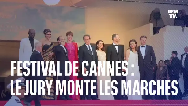 Festival de Cannes: le jury emmené par Vincent Lindon monte les marches