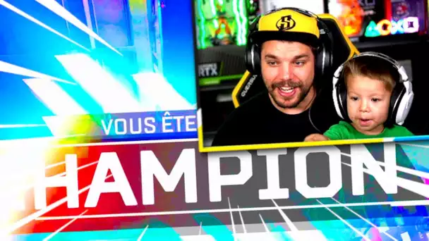 MON FILS ME CARRY POUR LE TOP1 sur APEX LEGENDS !