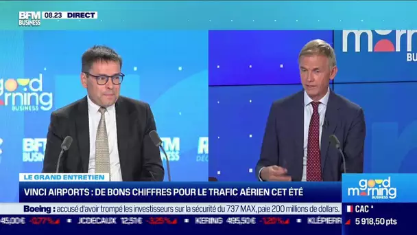 Nicolas Notebaert (VINCI) : VINCI Airports, de bons chiffres pour le trafic aérien cet été