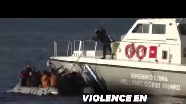 Ces gardes-côtes indignent en tentant de couler un bateau de migrants
