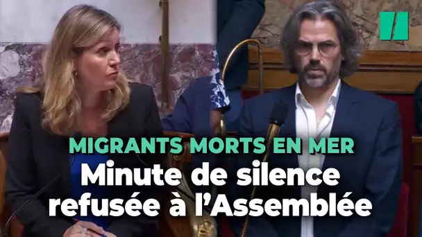 Migrants morts en mer : Caron demande une minute de silence à l’Assemblée, Braun-Pivet refuse