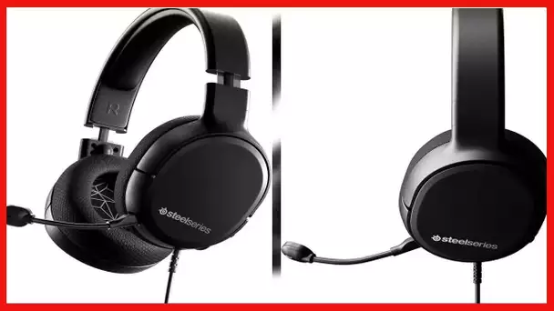 SteelSeries Arctis 1 Wired Gaming Headset – Detachable Clearcast Microphone – Lightweight