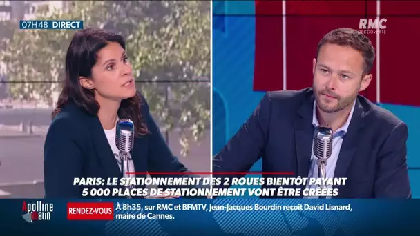 "Vous repartez comment?": la question piège d'Apolline de Malherbe à David Belliard (EELV)