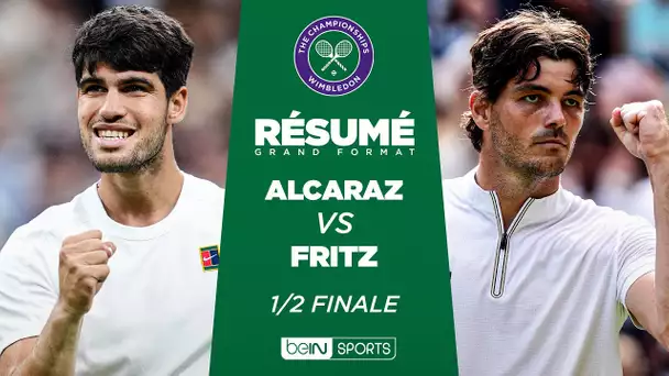 WIMBLEDON : Caros ALCARAZ vs Taylor FRITZ | 1/2 finale