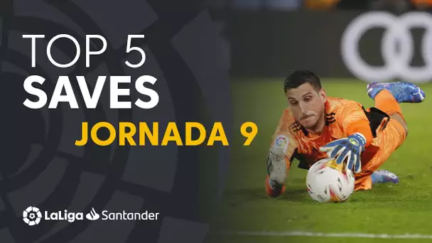 LaLiga TOP 5 Paradas Jornada 9 LaLiga Santander 2021/2022