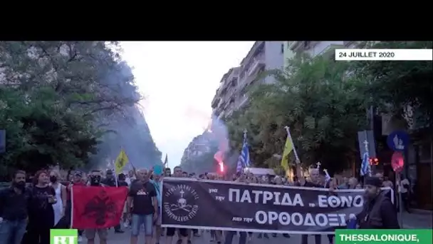 Grèce : des manifestants chrétiens protestent contre la reconversion de Sainte-Sophie en mosquée