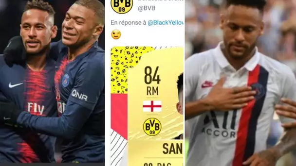 Le message d'Mbappe pour Neymar sur Twitter, Borussia Dortmund trolle FIFA sur Twitter, ansu fati