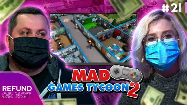 Mad Games Tycoon 2 : on crée notre boîte de jeu vidéo ! 🏢🎮 | Refund or Not #21
