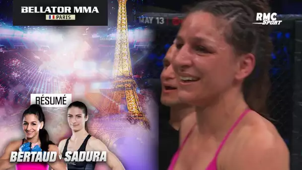 MMA à Paris : revivez la victoire de la finaliste de Koh-lanta Lucie Bertaud