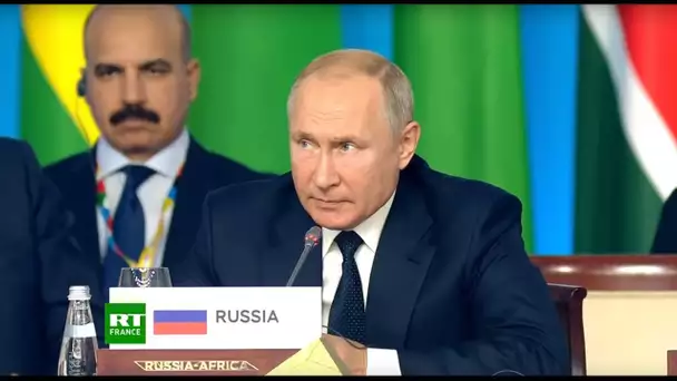 Sotchi : Vladimir Poutine ouvre le deuxième jour du forum Russie-Afrique