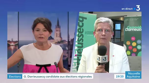 Elections régionales : la centriste landaise Geneviève Darrieussecq officialise sa candidature