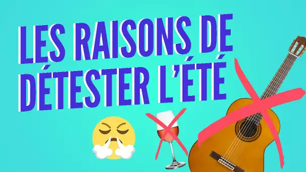 Top 8 des raisons de détester l'été