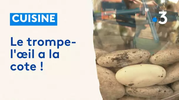 Les galets de Nice en chocolat, la magie du trompe-l'œil