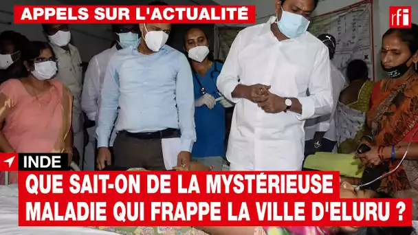 Inde : que sait-on de la mystérieuse maladie qui frappe la ville d'Eluru ?