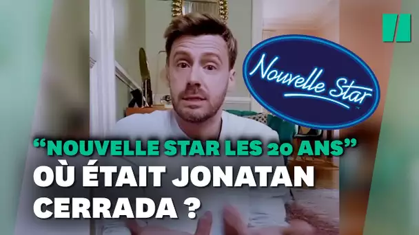 Jonatan Cerrada absent des 20 ans de la « Nouvelle Star », il explique pourquoi