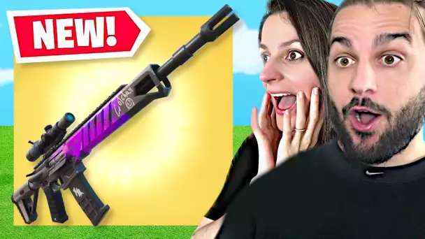 LE NOUVEAU FUSIL TACTIQUE EST INCROYABLE ! (Mise à Jour FORTNITE)