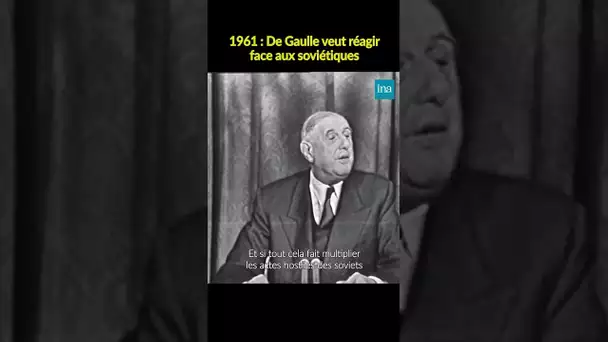 Charles De Gaulle VS les soviétiques 💥 #INA #shorts