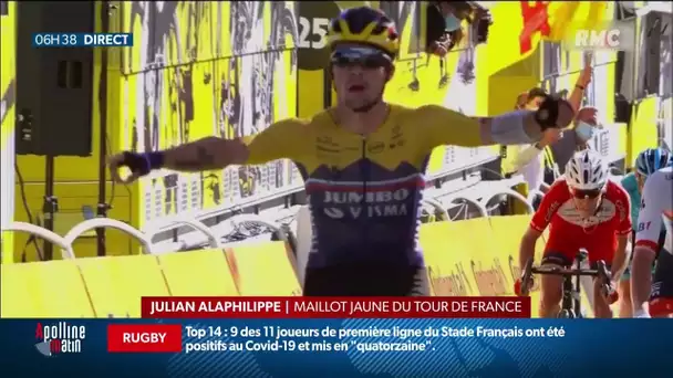Tour de France: Julian Alaphilippe conserve son maillot jaune malgré la victoire de Primoz Roglic