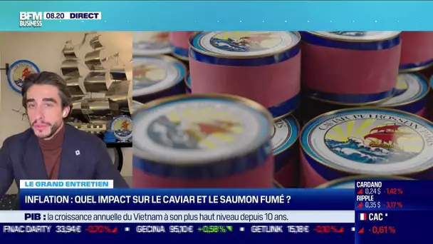 Mikaël Petrossian (Petrossian Paris) : Inflation, quel impact sur le caviar et le saumon fumé ?
