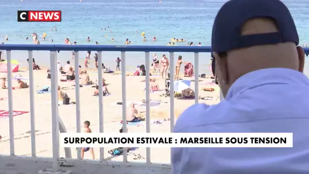 Surpopulation estivale : la ville de Marseille sous tension