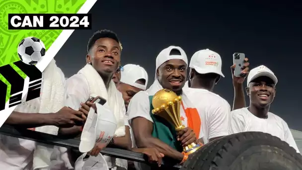 CAN 2024 : parade victorieuse des joueurs ivoiriens à Abidjan • FRANCE 24