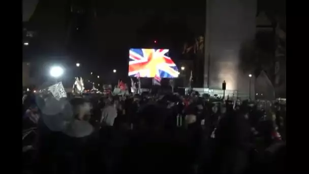 Londres : les partisans du Brexit célèbrent la sortie officielle du Royaume-Uni de l’UE