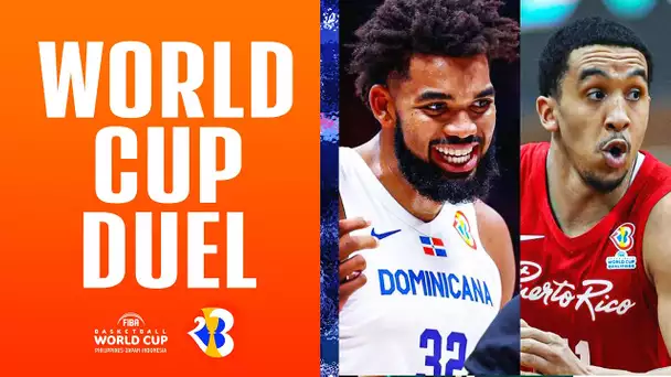 EPIC DUEL 🔥 Karl-Anthony Towns (39 PTS) vs Tremont Waters (37 PTS) | #FIBAWC