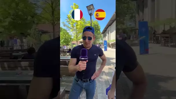 Vos pronos pour France - Espagne ! 🇫🇷🇪🇸 #shorts