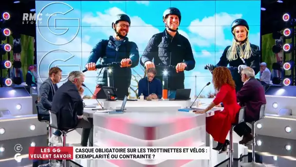 Casque obligatoire en trottinette : exemplarité ou contrainte ? - Les Grandes Gueules de RMC