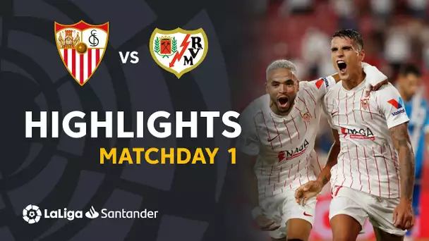 Resumen de Sevilla FC vs Rayo Vallecano (3-0)