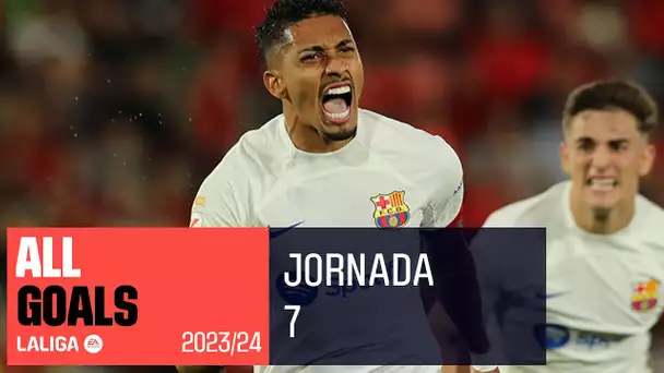 Todos los goles de la jornada 7 de LALIGA EA Sports 2023/2024