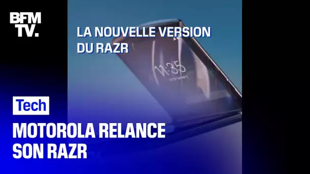 Motorola relance son mythique Razr, sous forme de smartphone pliable