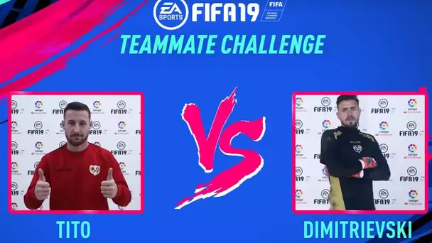 Teammate Challenge: Tito vs Dimitrievski