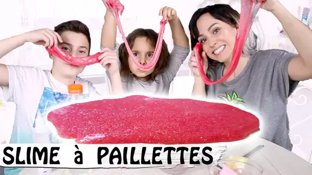 SLIME : Comment faire du Slime avec des paillettes / Slime à paillettes