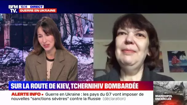 L'émouvant échange entre une Ukrainienne vivant en France et sa professeure restée à Tchernihiv