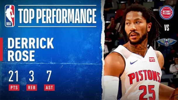 Derrick Rose POURS in 17 PTS in 4th Quarter!