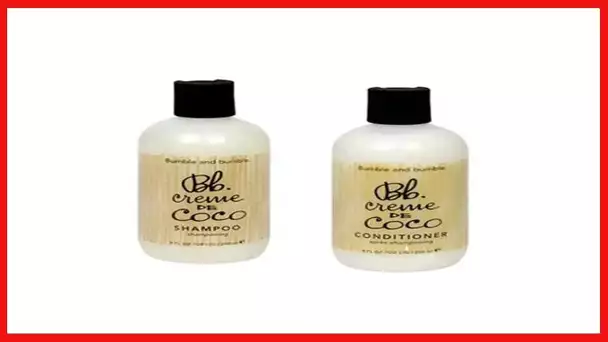 Bumble and bumble Crème De Coco Shampoo, 8-Ounces & Conditioner 8-Ounces, Bottle