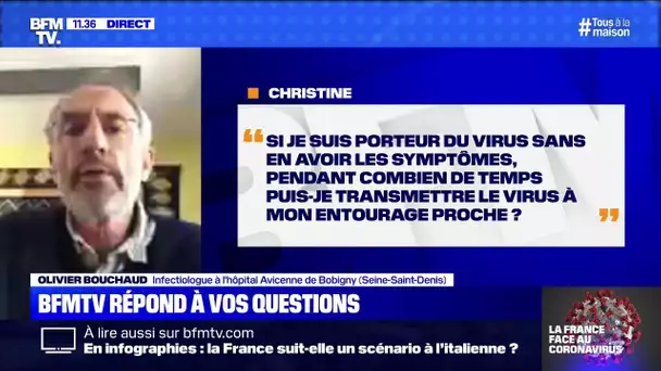 Porteuse du virus sans symptômes, pendant combien de temps suis-je contagieuse ? BFMTV vous répond