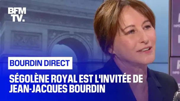 Ségolène Royal face à Jean-Jacques Bourdin en direct