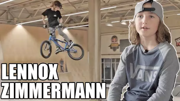 Lennox Zimmermann, 10 ans et surdoué du BMX !