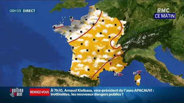 Découvrez votre météo du vendredi 25 juin et de votre week-end