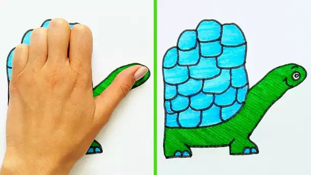 21 ASTUCES COOLS POUR DESSINER