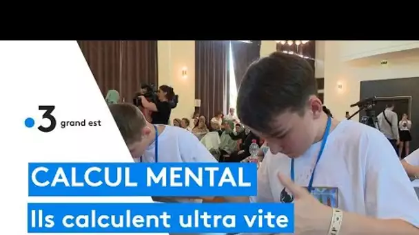 Calcul mental : 100 petits génies s'affrontent, "en 0,3 seconde, ma fille arrive à calculer"