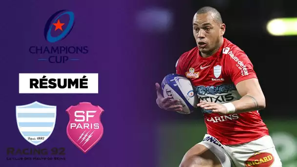 Résumé Champions Cup : Le Racing 92 récidive et élimine le Stade Français !