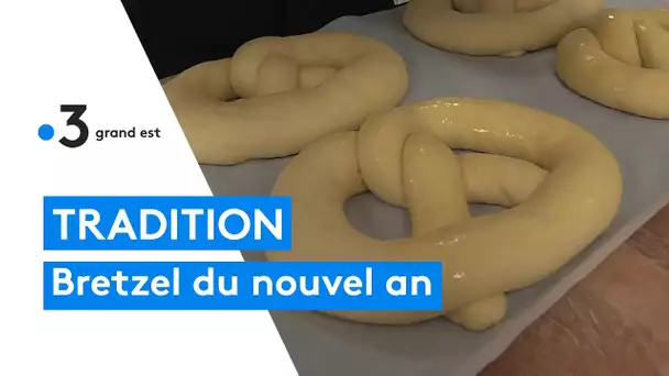 Le bretzel sucré du nouvel an