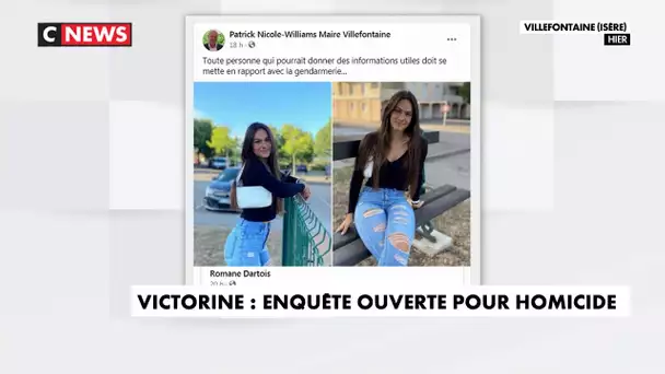 Victorine : enquête ouverte pour homicide