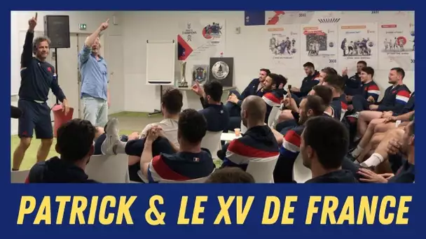 Patrick et le XV de France